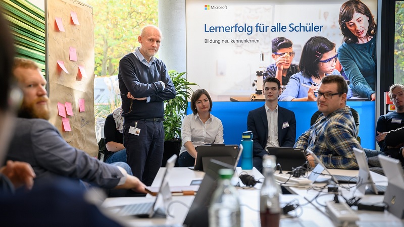 Teilnehmer der Microsoft Werkstatt in M&uuml;nchen