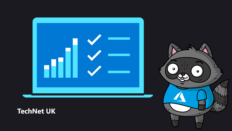 An illustration depicting miscellaneous data, next to a picture of Bit the Raccoon
