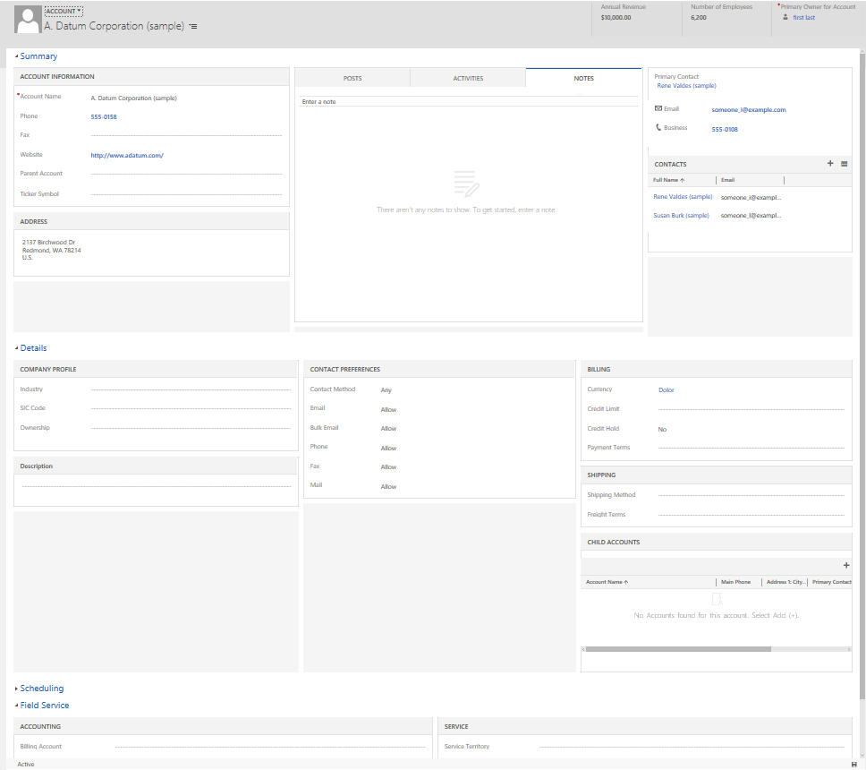 Grey shading in the new user interface