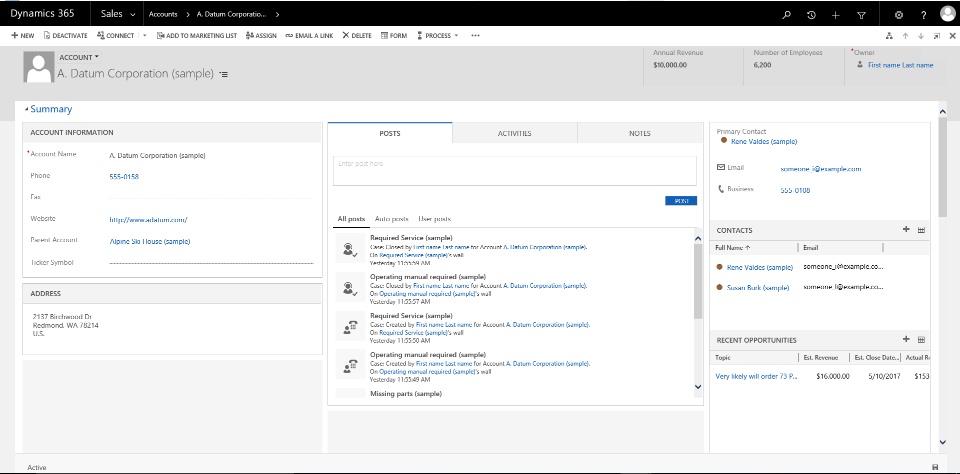 The new user interface of web client