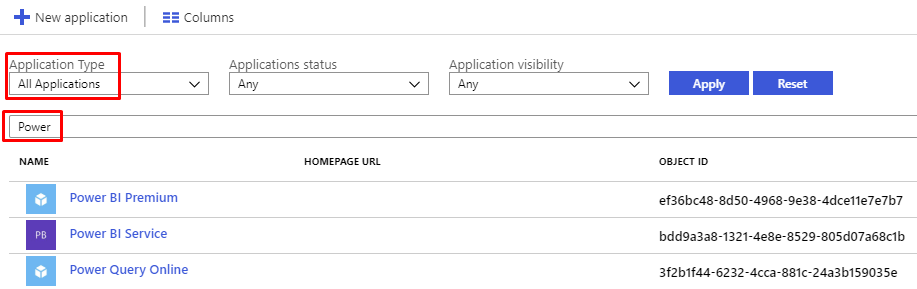 Find object IDs