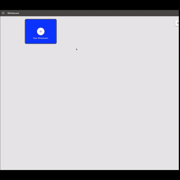 Demonstration of uploading shapes or images to Microsoft Whiteboard to use as game pieces.
