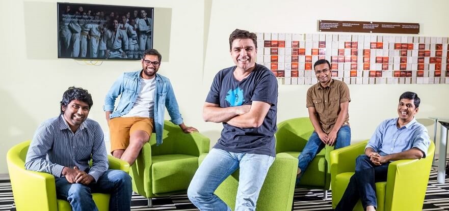 Photo of the Instafact team, 2016 Hackathon Grand Prize Winners