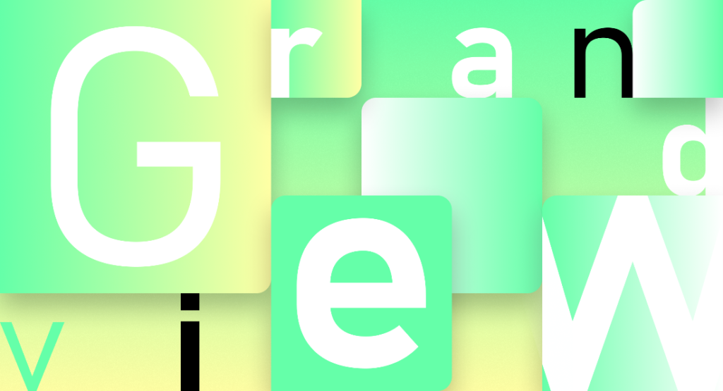 Grandview text example. 