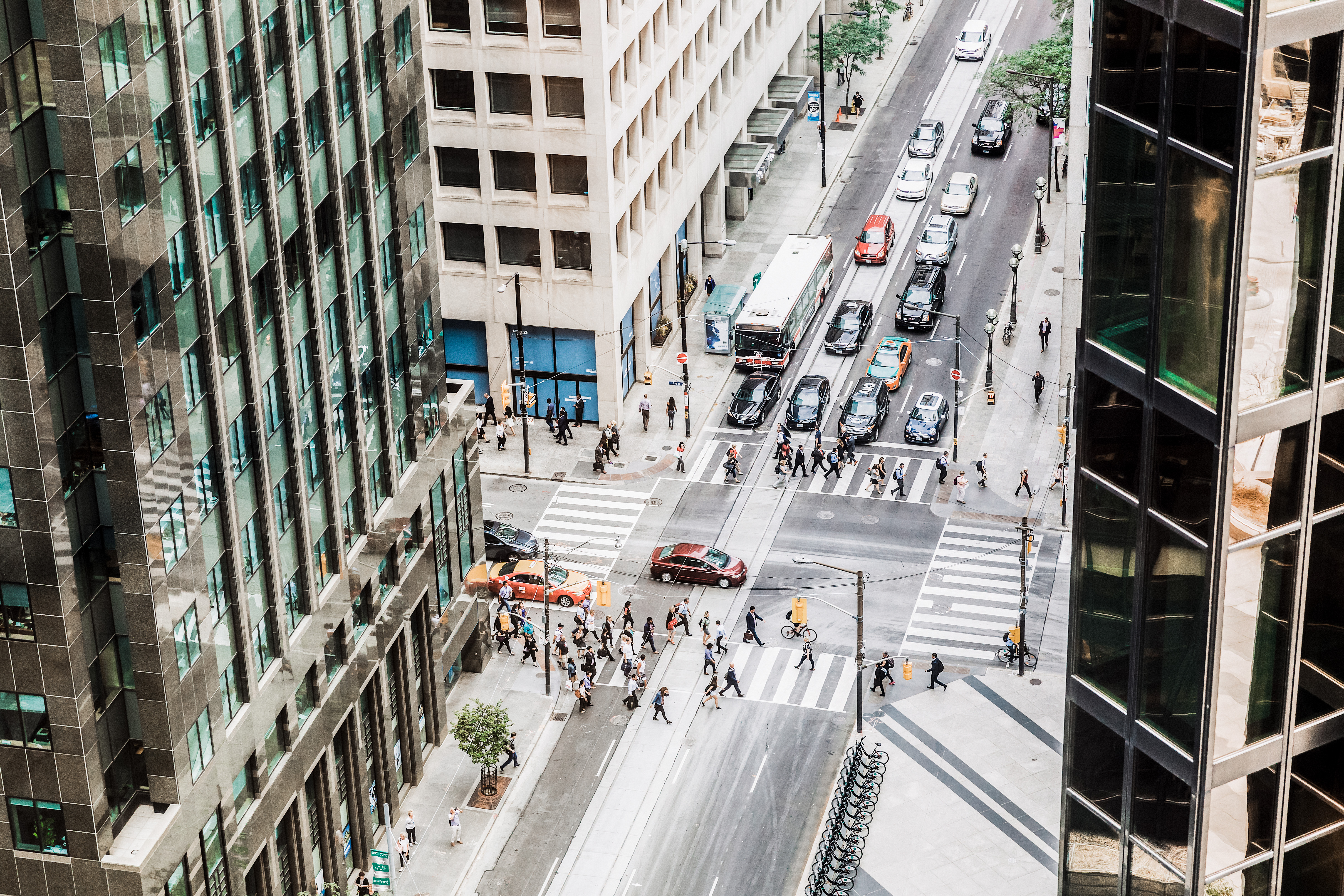 City traffic