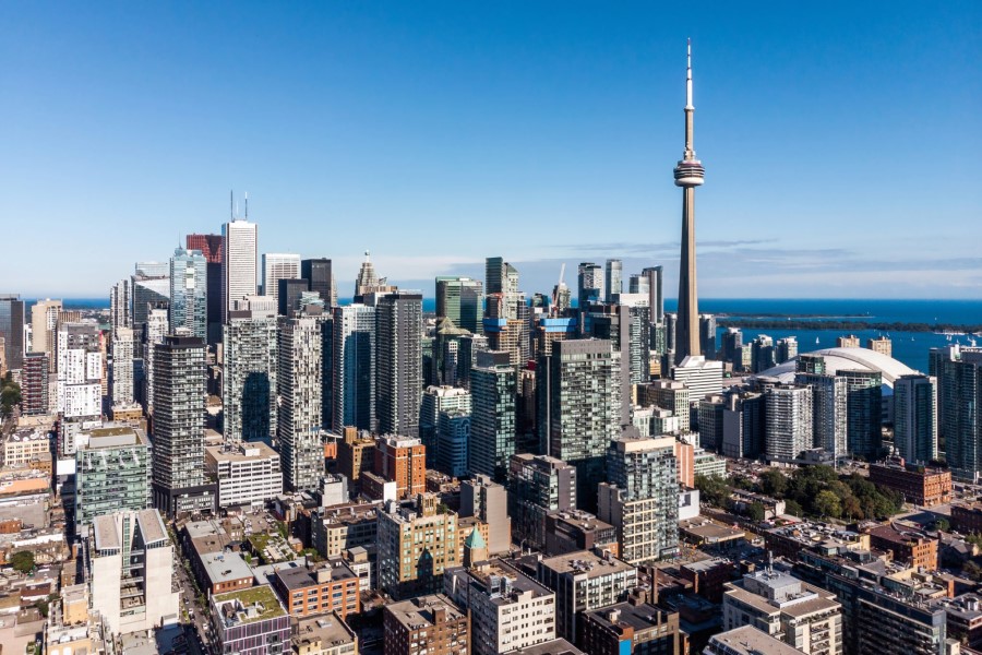 Skyline of Toronto, Canada