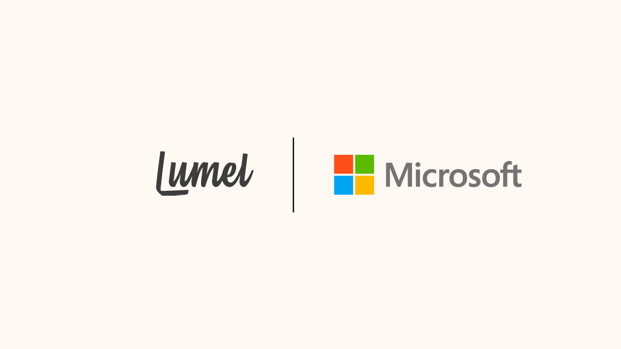 Lumel and Microsoft logo