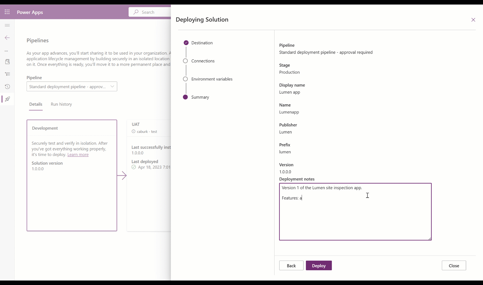 Pipelines extensibility GIF
