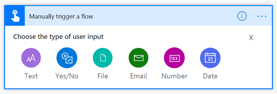 Add an input
