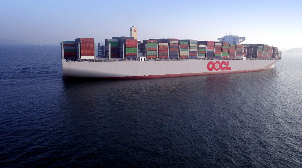 a large ship in a body of water