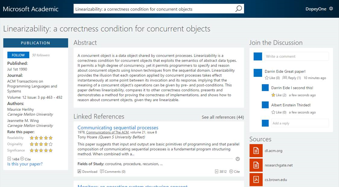 Microsoft Academic