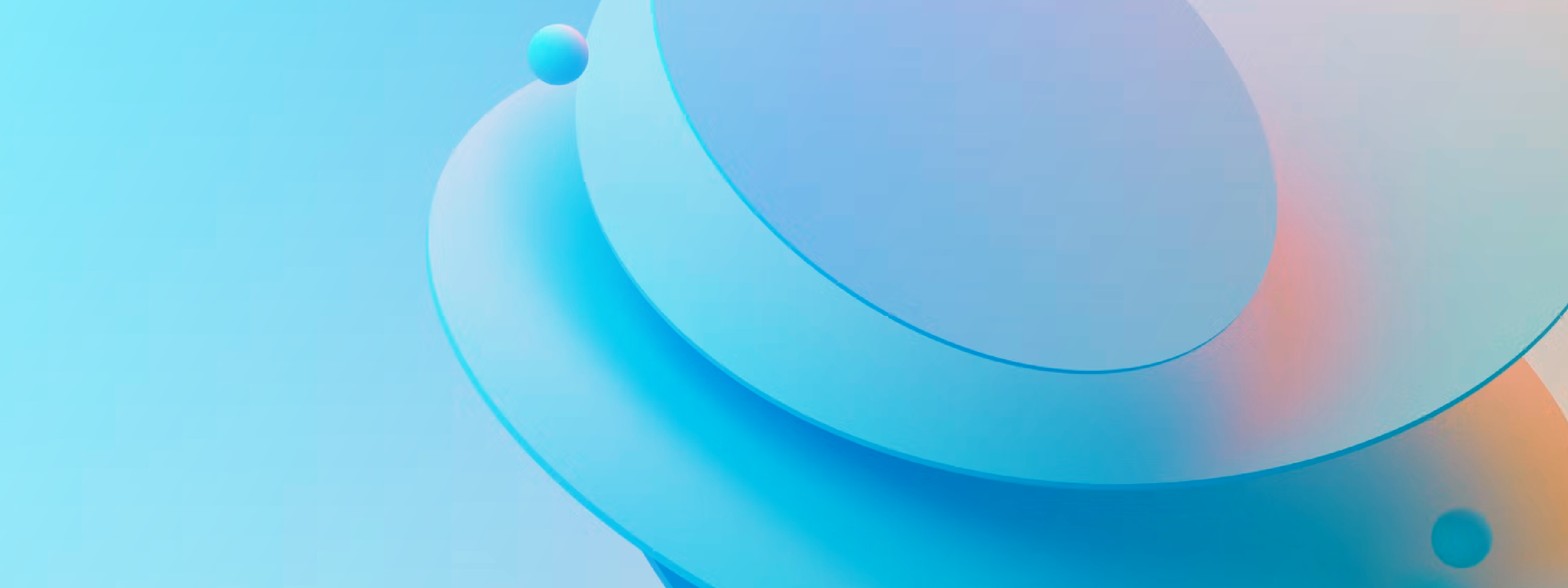 Blue graphic