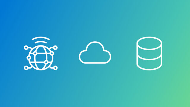 Project Silica | Nature | three icons on a blue to green gradient background