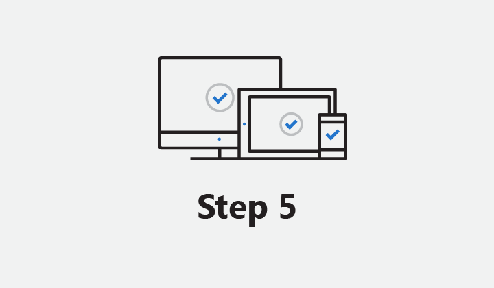 Image that reads Step 5