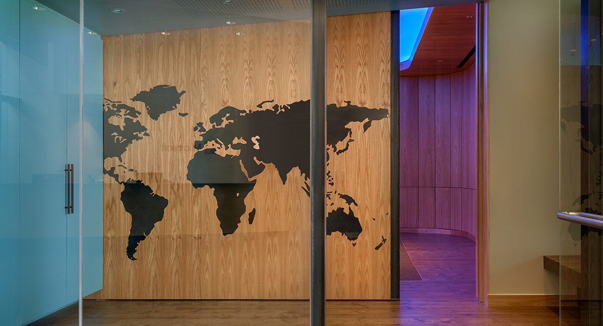 Image of an entrance in the Detection and Response Center