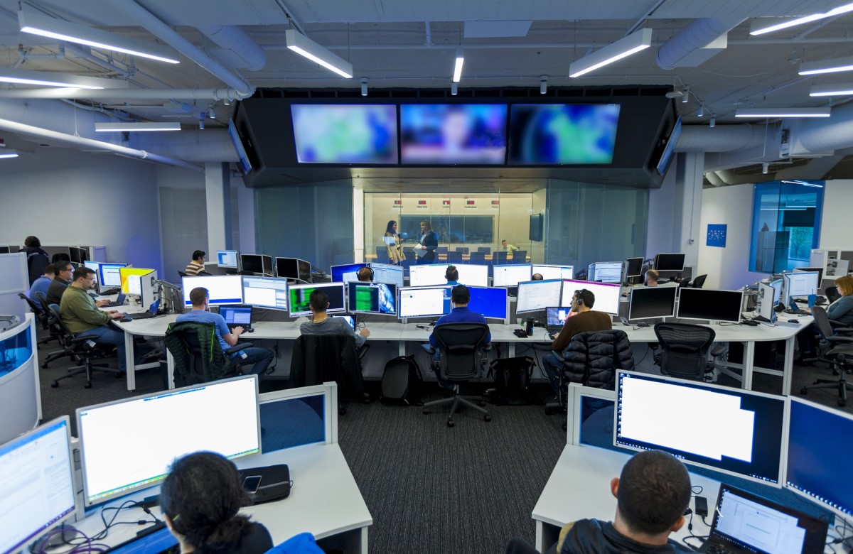 Microsoft Cyber Defense Operations Center