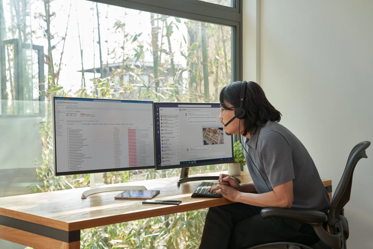 Security practitioner checking security posture while working from home