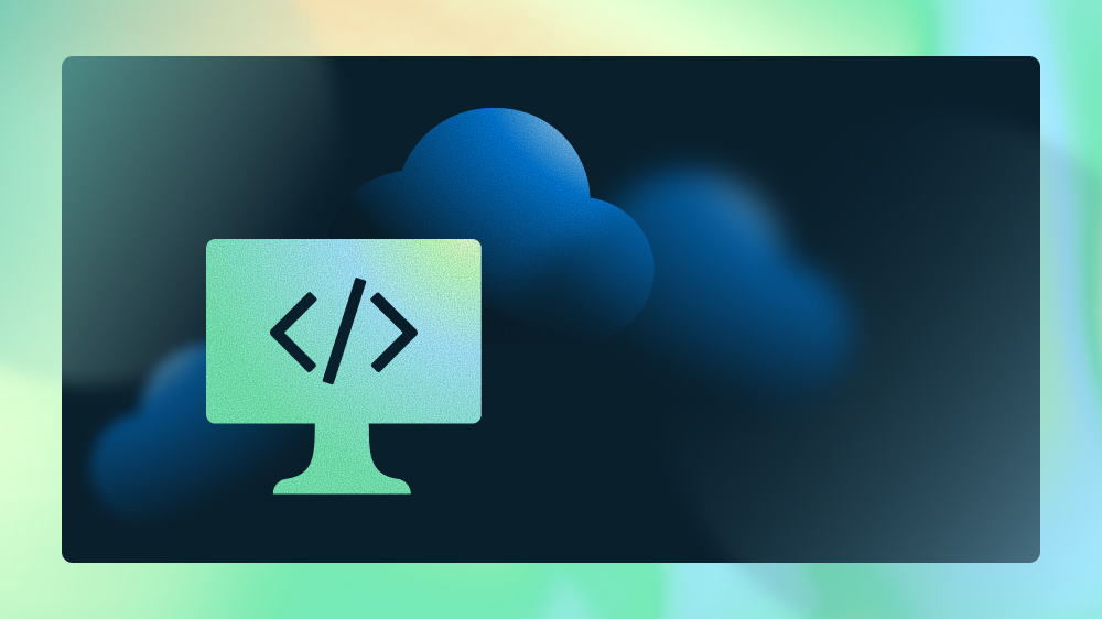 Graphic icon of a computer screen