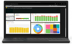Pin Report items to Power BI dashboard