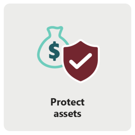 Protect assets