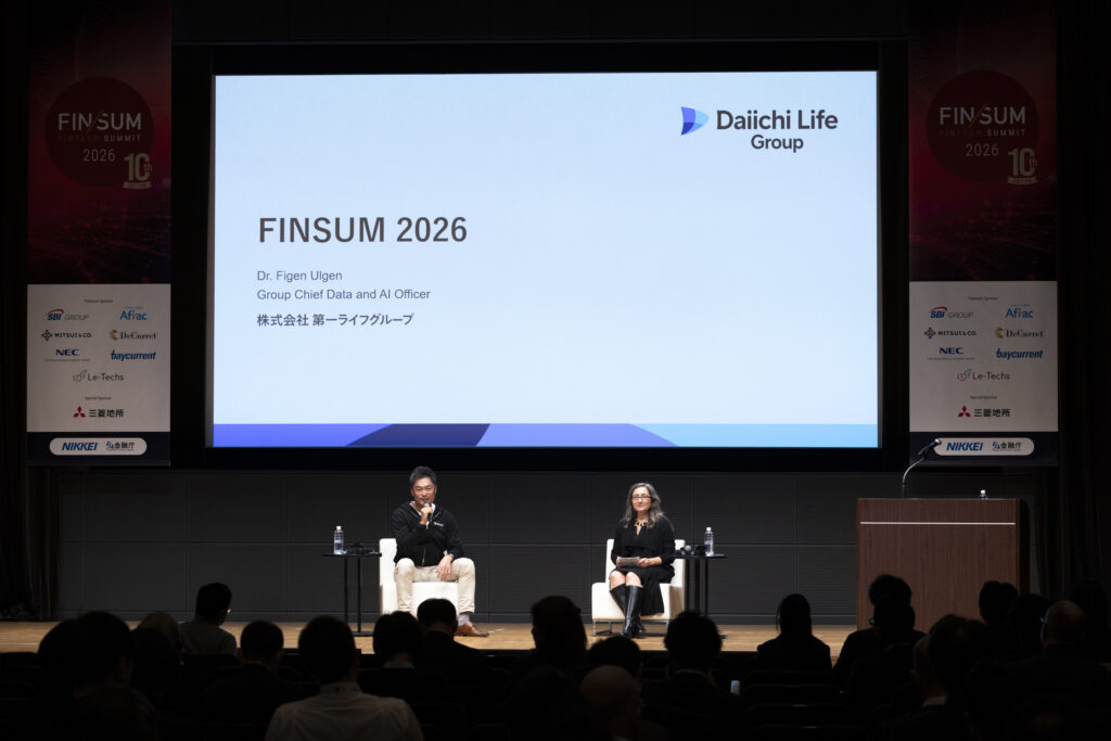 日本マイクロソフト株式会社 執行役員常務 金融サービス事業本部長 荒濤大介、第一生命グループ Group Chief Data & AI Officer フィゲン・ウルゲン氏